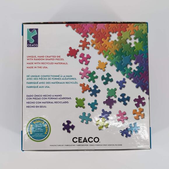 Ceaco 1000 Piece "Cities" by David MacLean Jigsaw Puzzle with Poster - GUC - Picture 9 of 12
